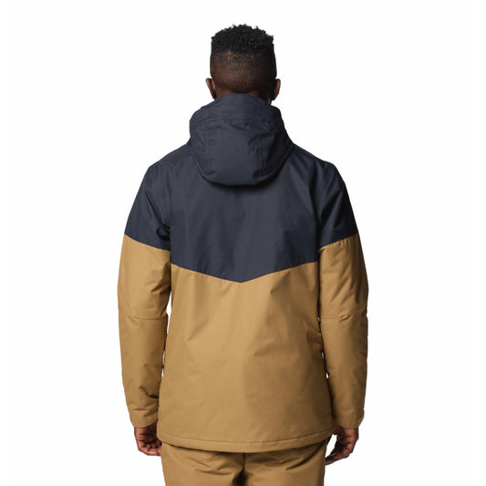 Columbia Men Mustard Omni-Heat Reflective Last Tracks II Jacket