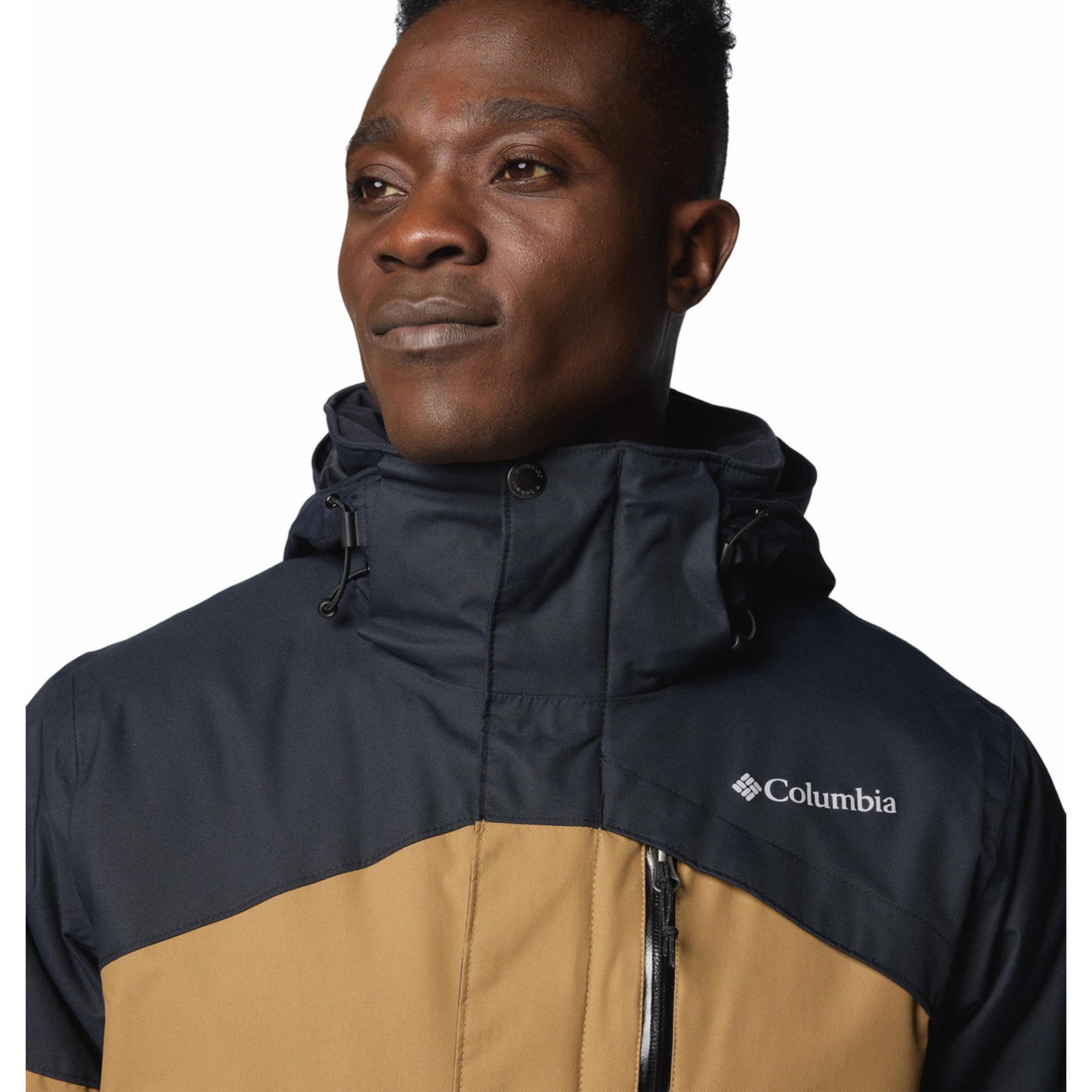 Columbia Men Mustard Omni-Heat Reflective Last Tracks II Jacket