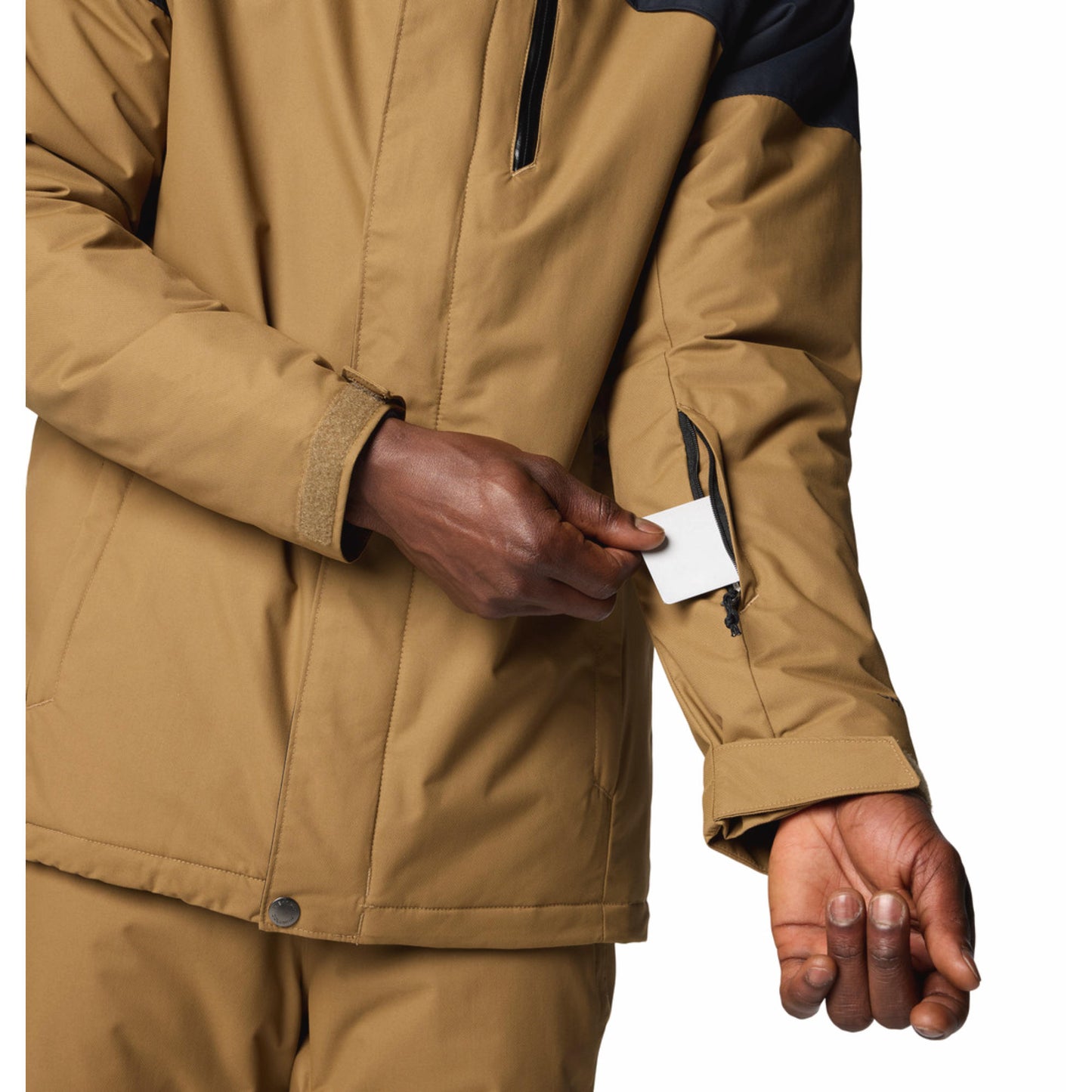 Columbia Men Mustard Omni-Heat Reflective Last Tracks II Jacket