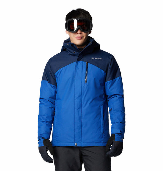 Columbia Mens Blue Last Tracks II Jacket