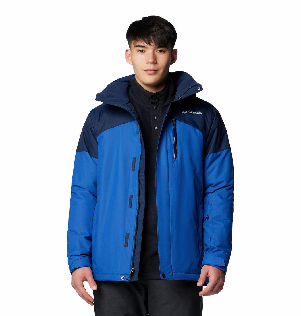 Columbia Mens Blue Last Tracks II Jacket
