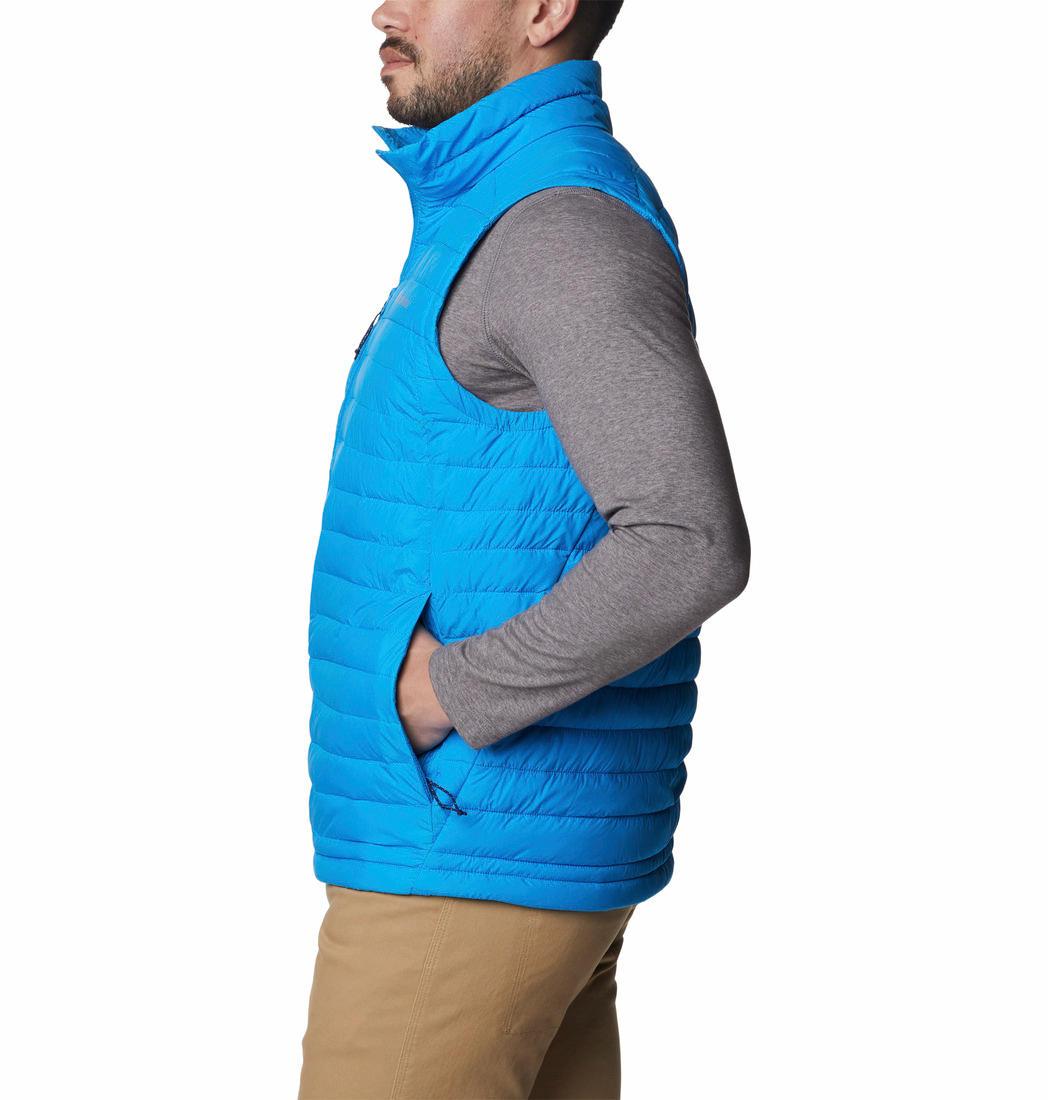Columbia Men Blue Silver Falls Vest - Main Image