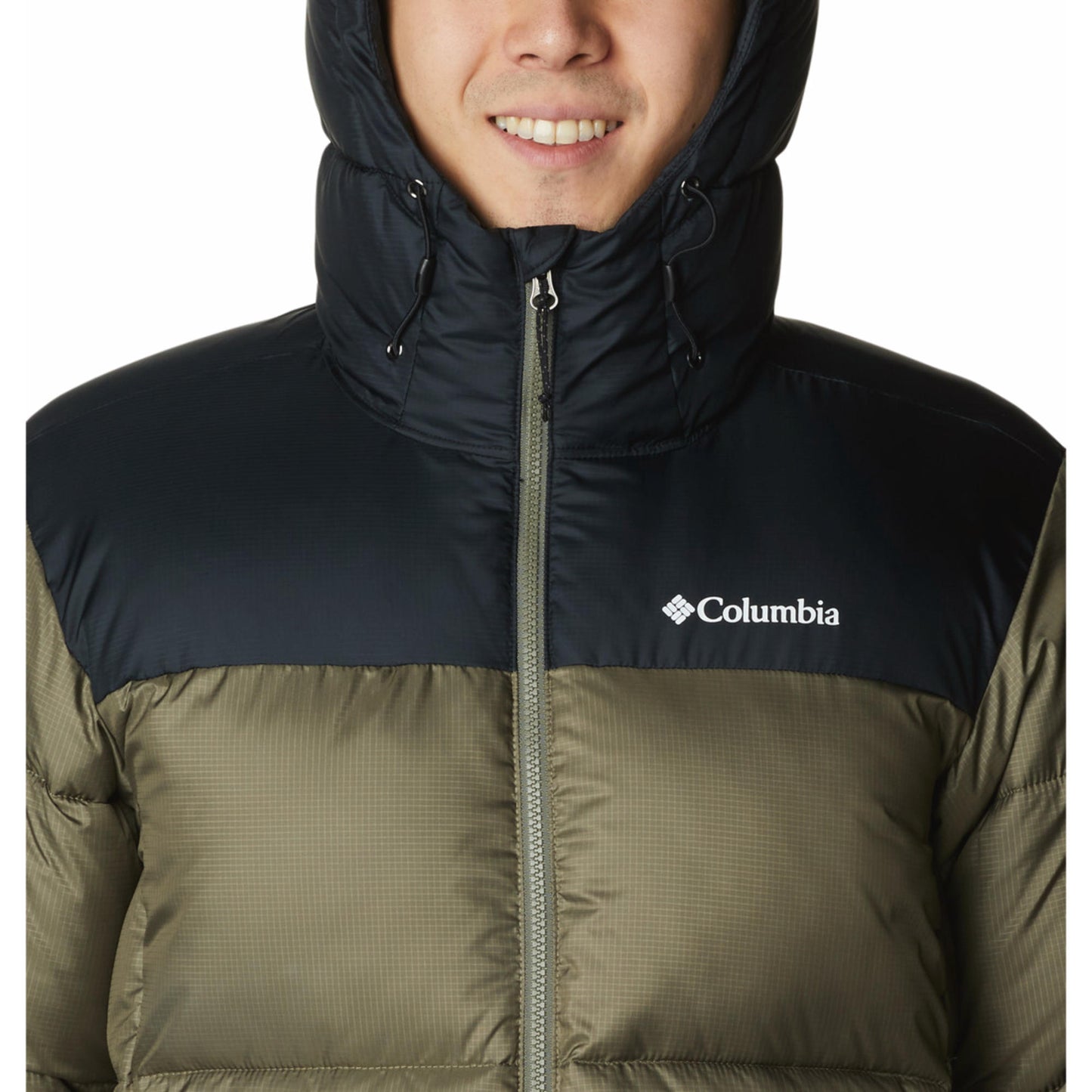 Columbia Men Green Omni-Shield Puffect II Hooded Jacket