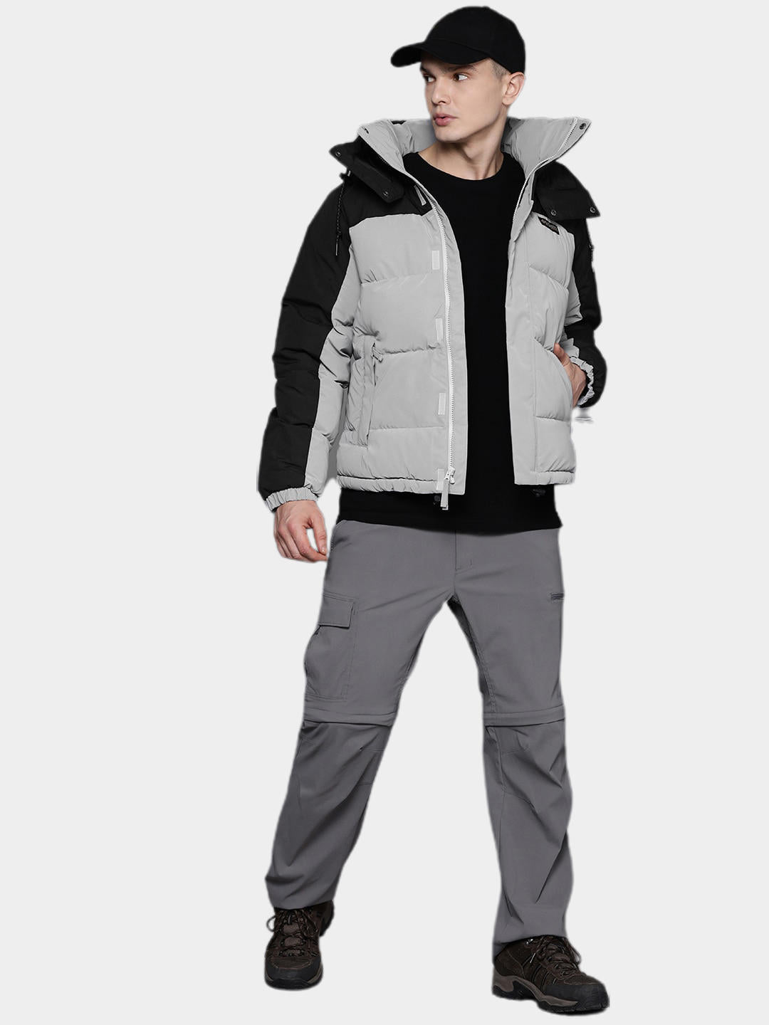 Columbia Men Grey Snowqualmie Jacket