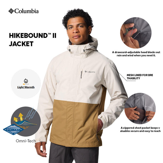 Columbia Mens Brown Hikebound II Jacket
