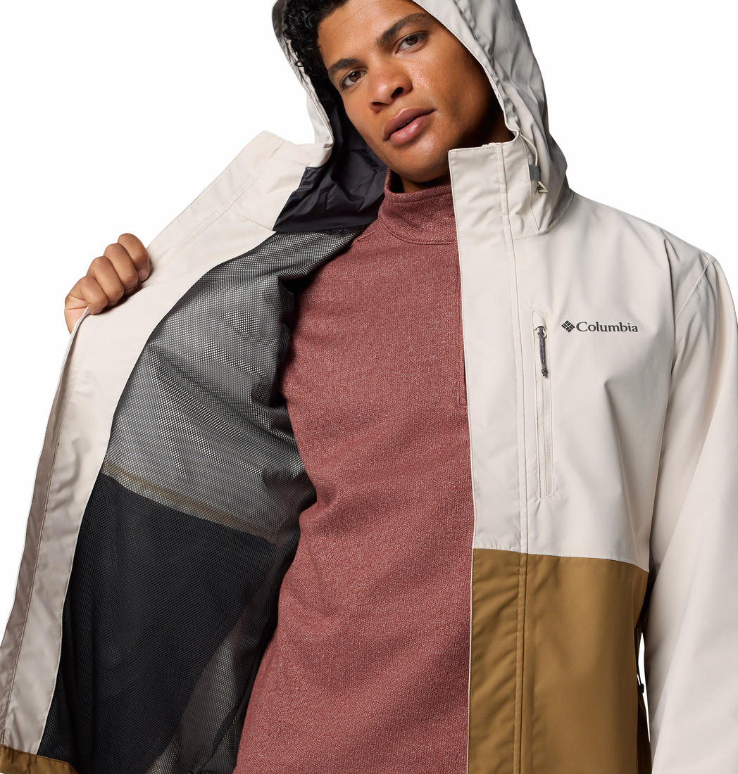 Columbia Mens Brown Hikebound II Jacket