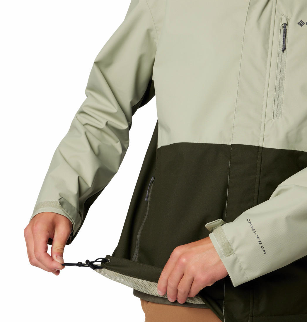 Columbia Mens Green Hikebound II Jacket
