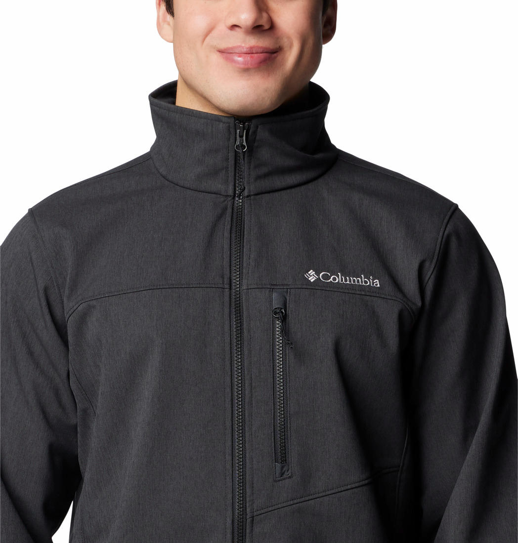 Columbia Mens Black Cruiser Valley II Softshell Jacket