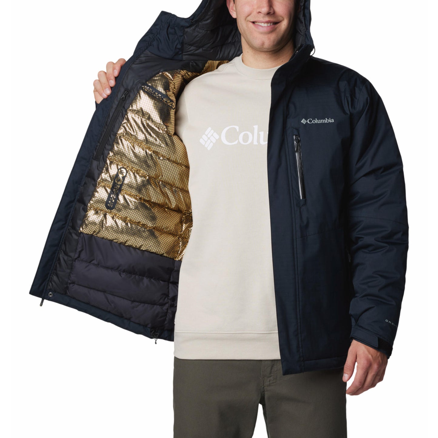 Columbia Men Black Oak Harbor II Insulated Jacket