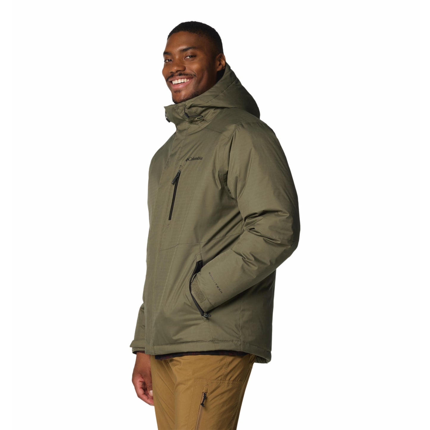 Columbia Men Green Oak Harbor II Insulated Jacket