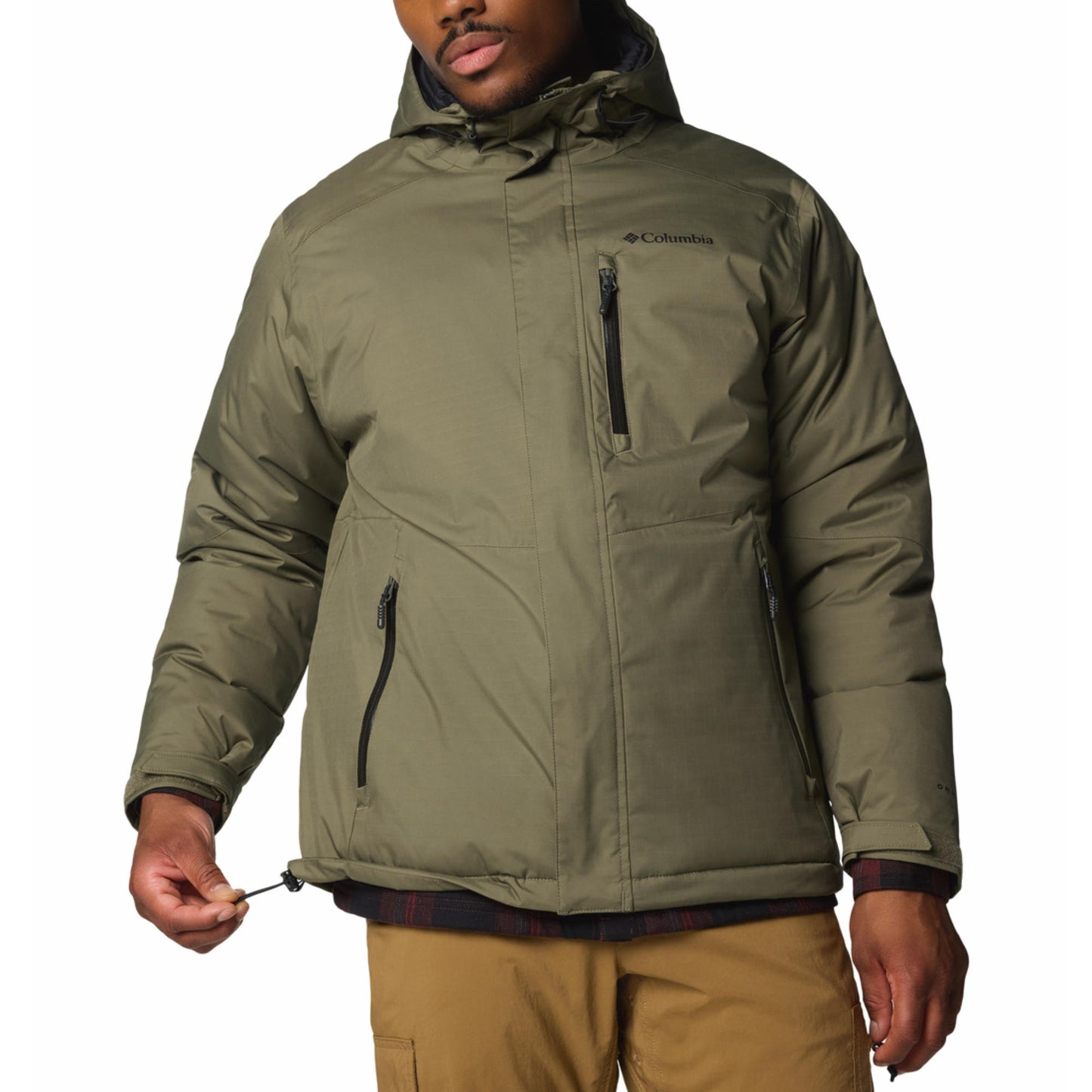 Columbia Men Green Oak Harbor II Insulated Jacket
