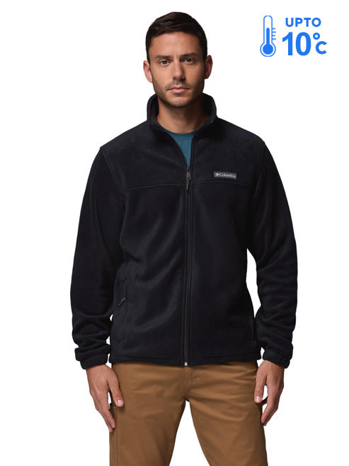 Columbia Men Black Steens Mountain 2.0 Fleece Jacket