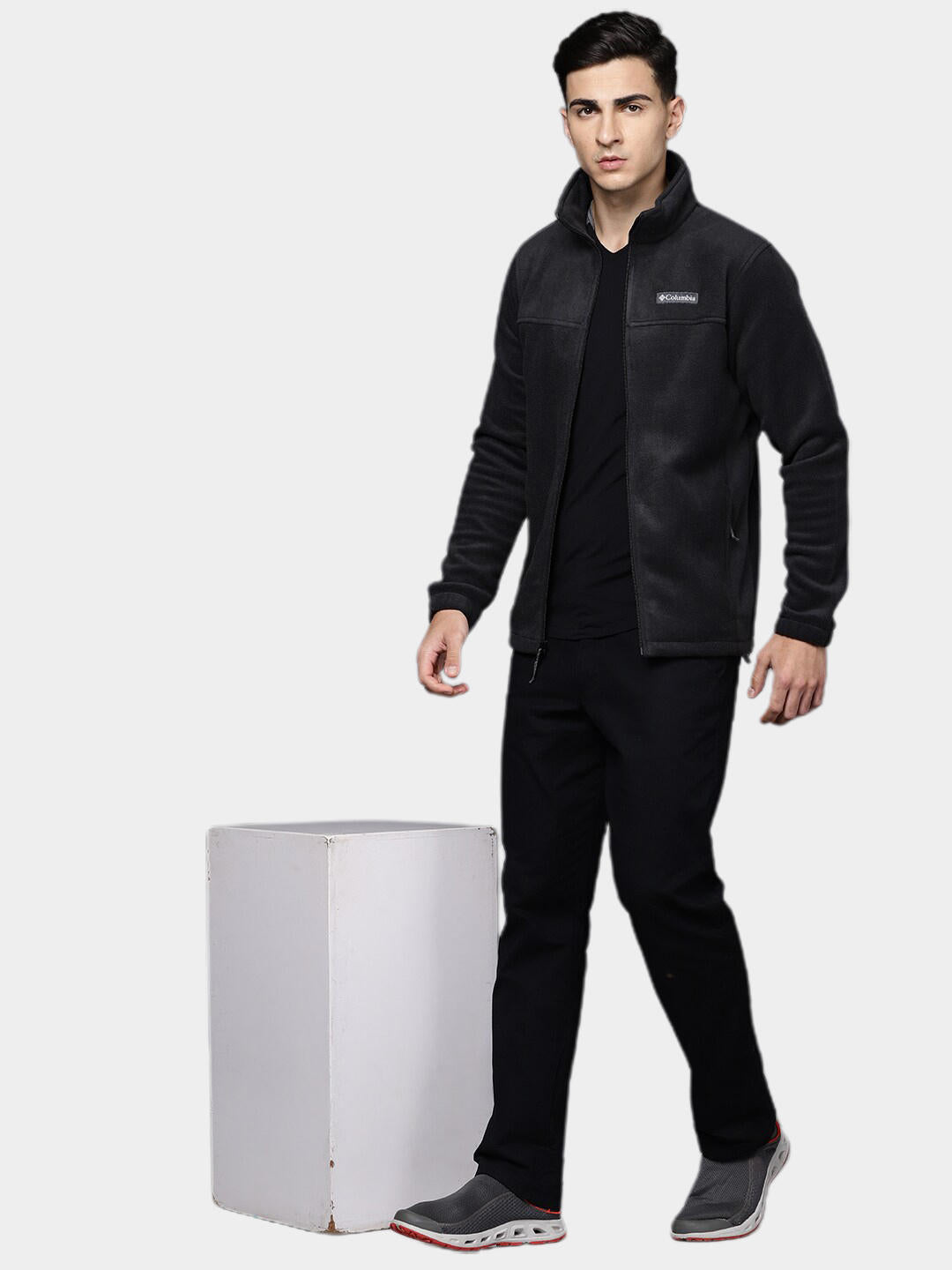 Columbia Men Black Columbia Men Steens Mountain Full Zip 2.0 Fleece