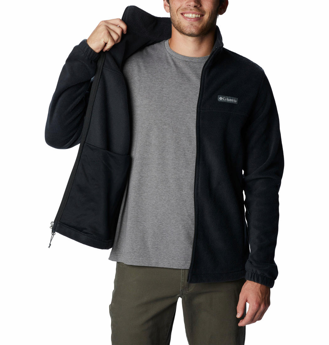 Columbia Men Black Columbia Men Steens Mountain Full Zip 2.0 Fleece