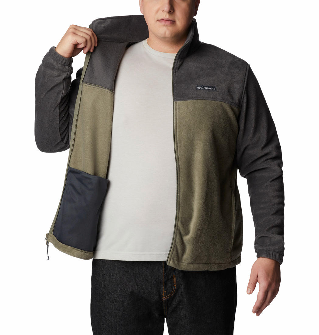 Columbia Mens Grey Steens Mountain Full Zip 2.0 Jacket