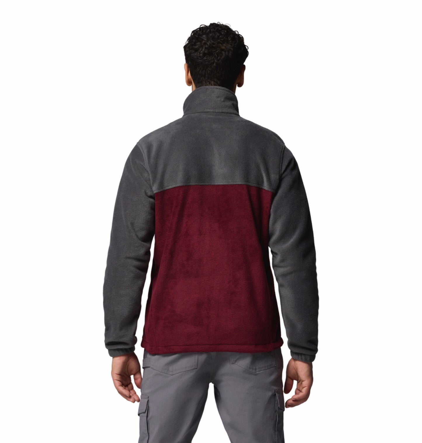 Columbia Men Grey Steens Mountain 2.0 Fleece Jacket