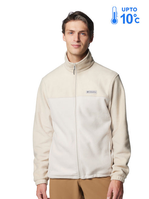 Columbia Men Beige Steens Mountain 2.0 Fleece Jacket