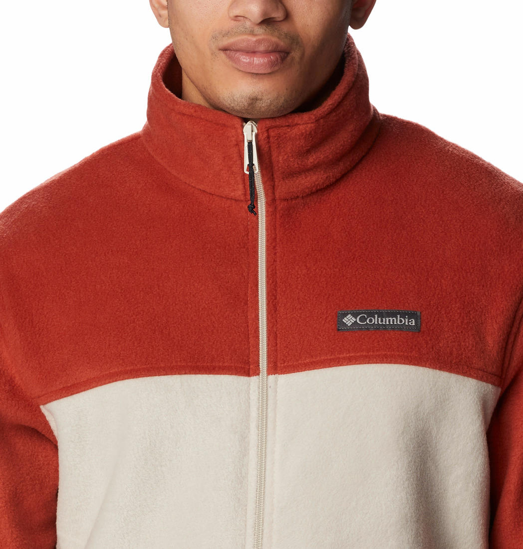 Columbia Men Orange Steens Mountain Full Zip 2.0 Fleece Jacket