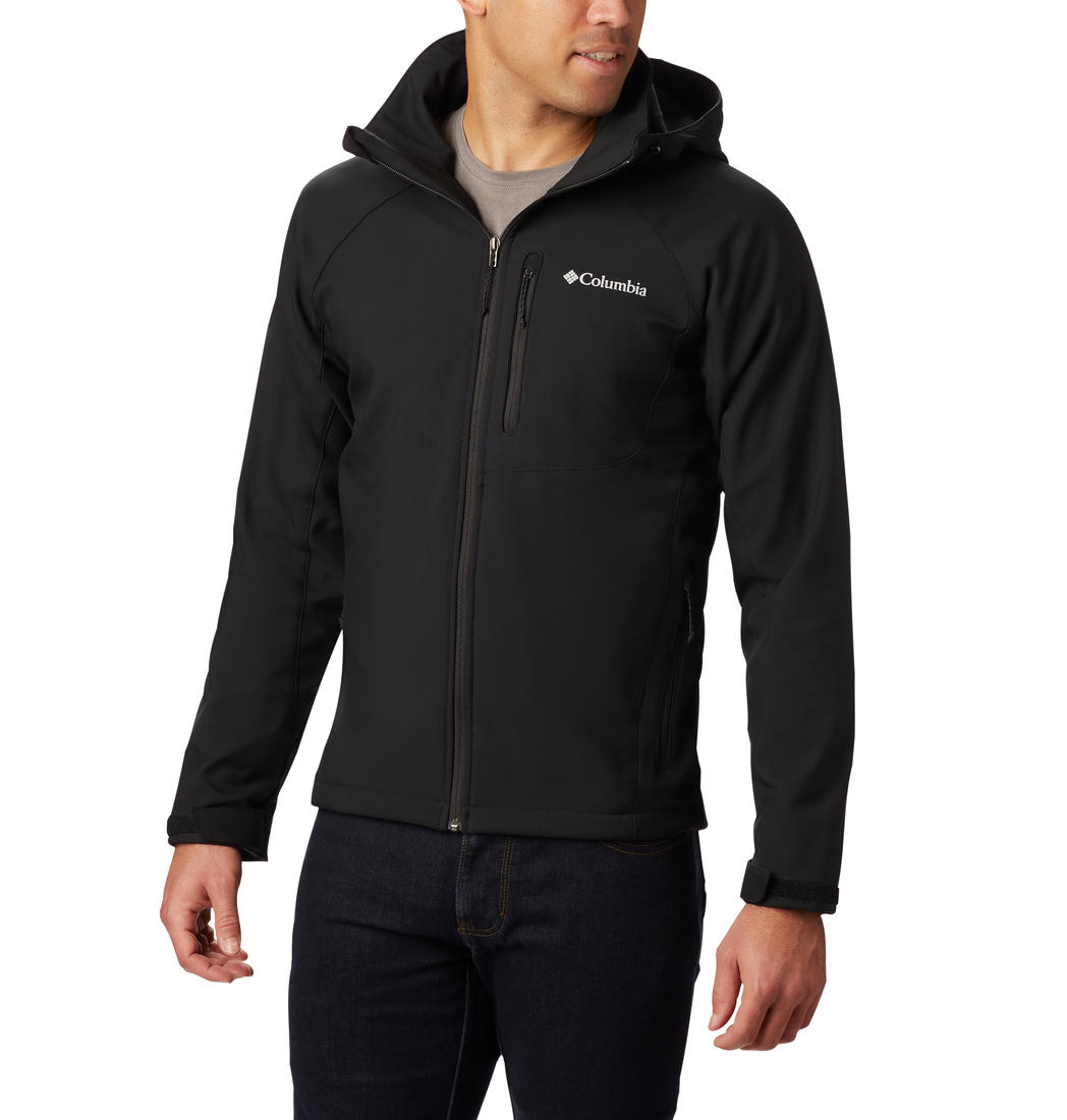 Columbia Men Black Cascade Ridge II Softshell