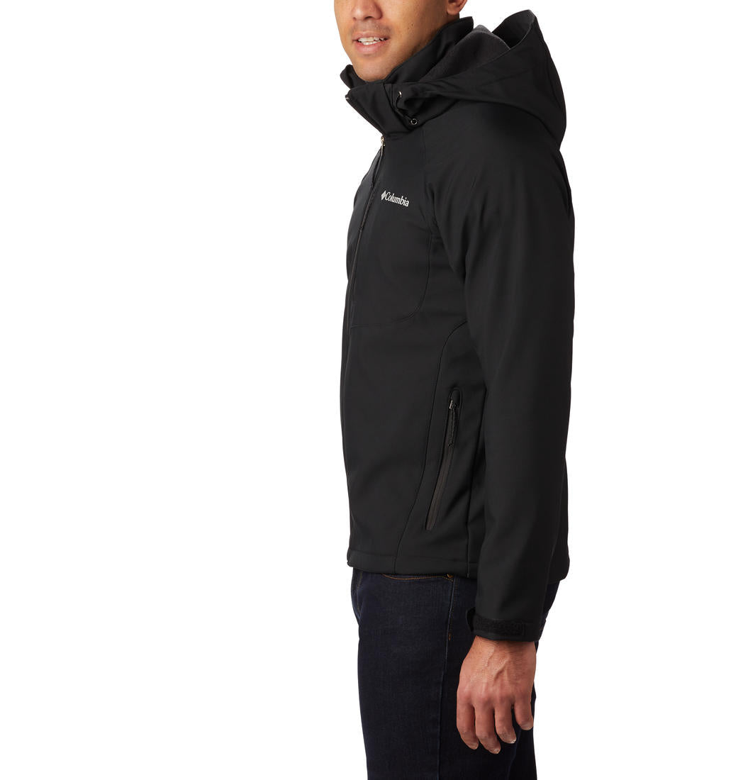 Columbia Men Black Cascade Ridge II Softshell