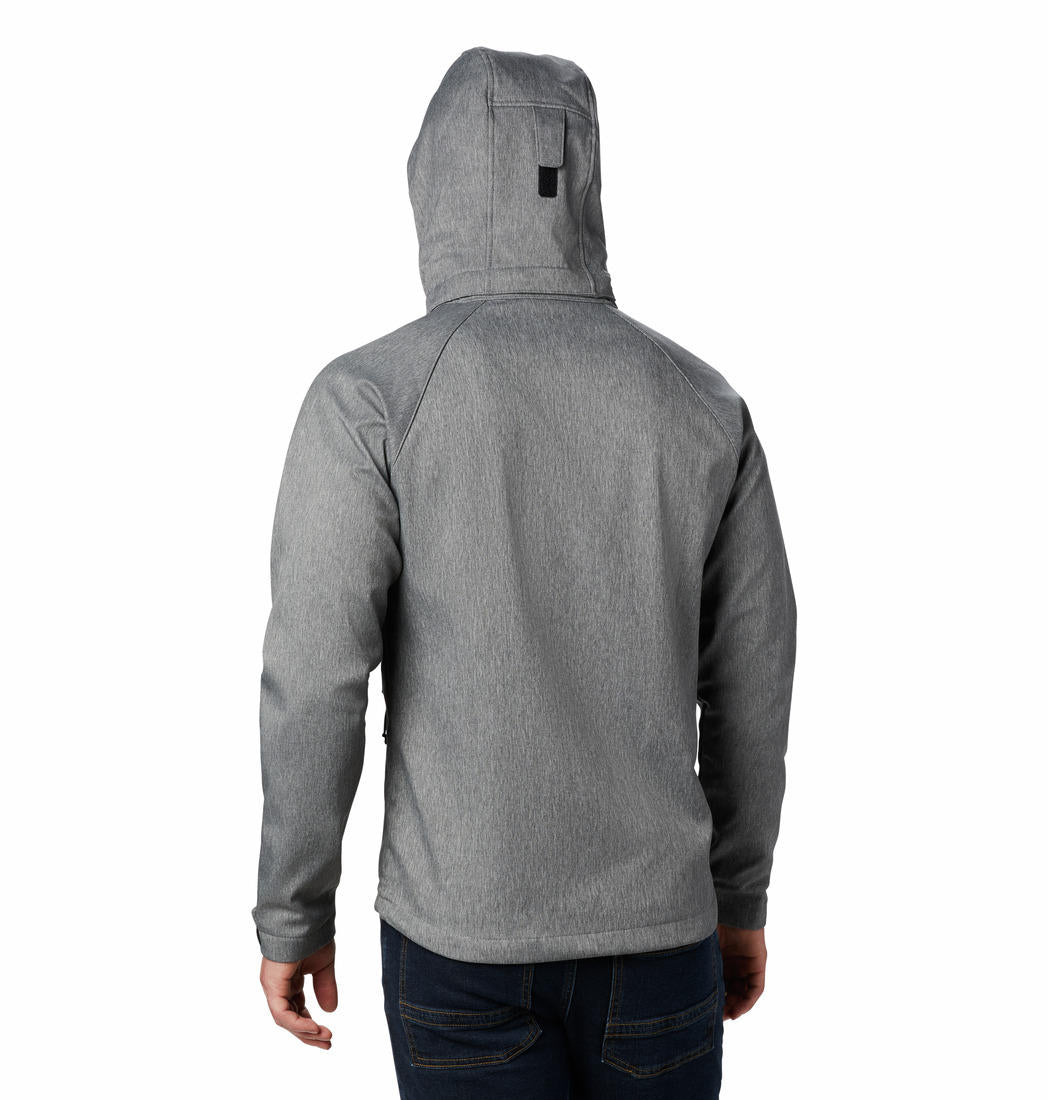 Columbia Men Grey Cascade Ridge II Soft Shell Jacket