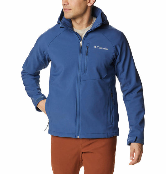 Columbia Men Navy Blue Cascade Ridge II Soft Shell Jacket