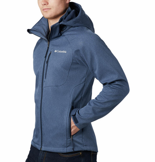 Columbia Men Blue Cascade Ridge II Soft Shell Jacket