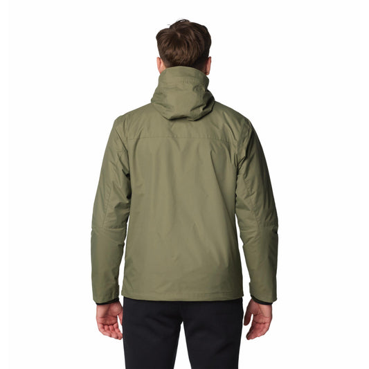 Columbia Mens Green Tunnel Falls II Interchange Jacket