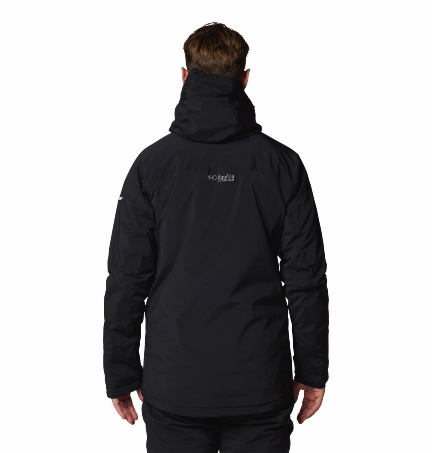 Columbia Men Black Omni-Heat Inifnity Cirque Bowl Hooded Down Jacket