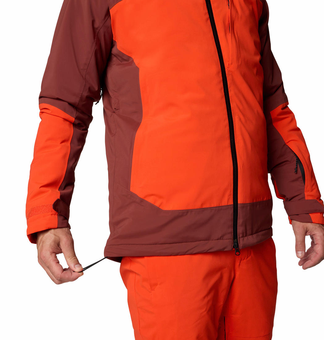 Columbia Mens Red Cirque Bowl Jacket