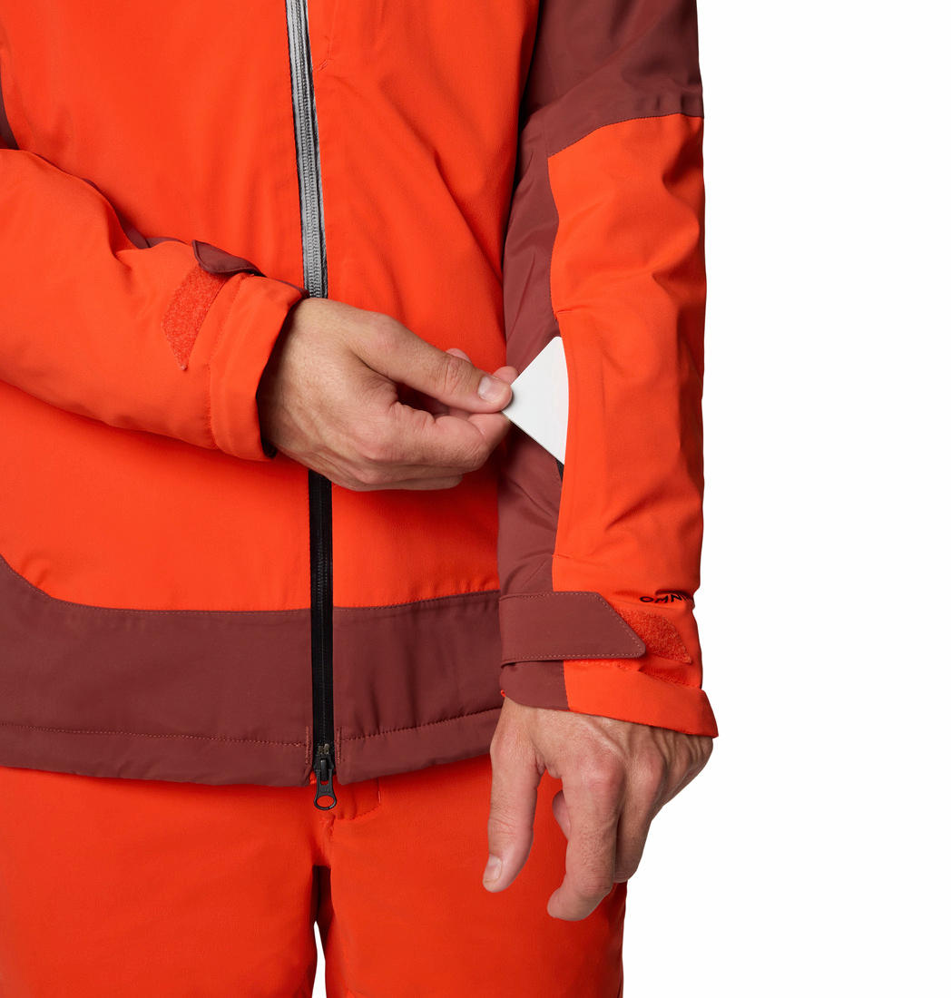 Columbia Mens Red Cirque Bowl Jacket