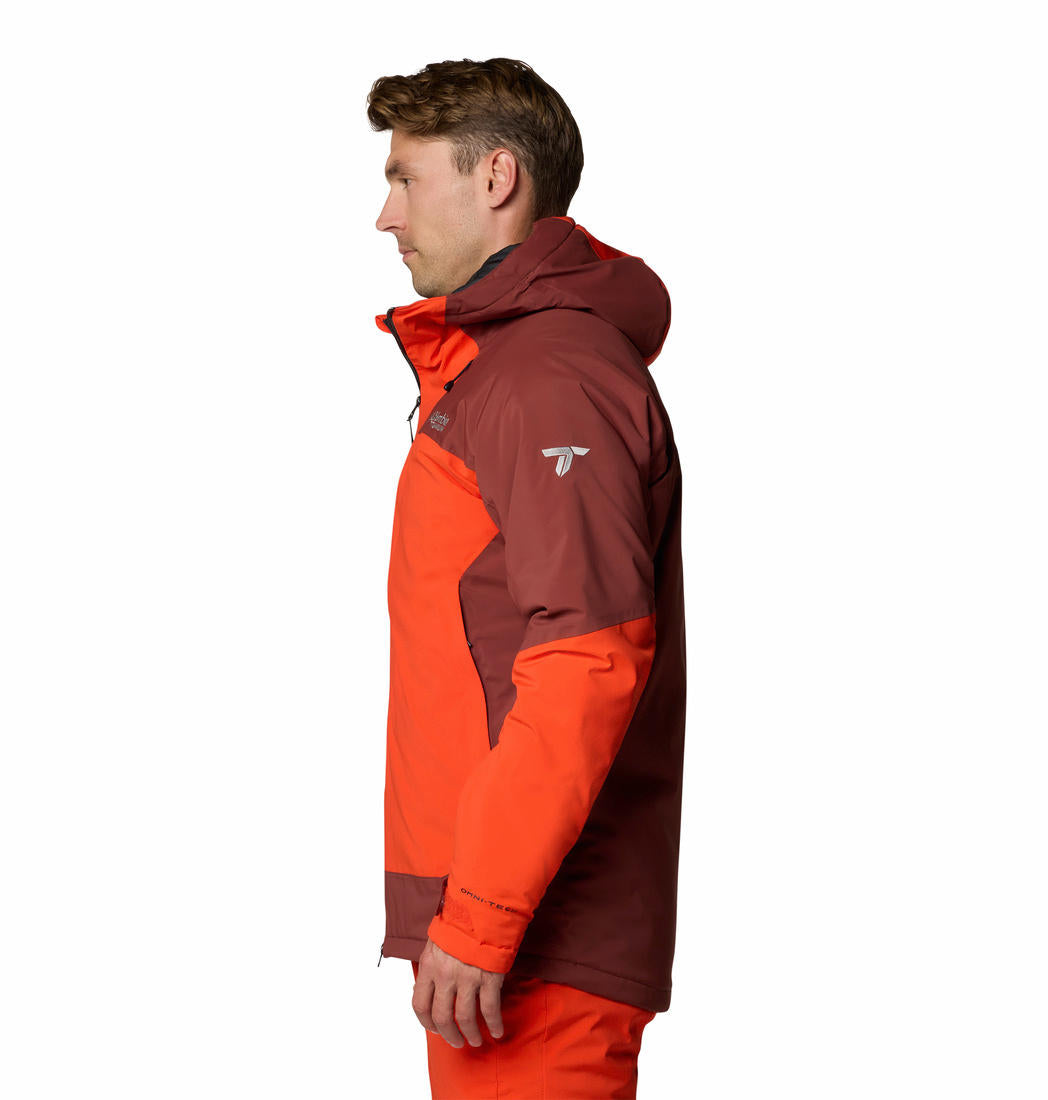 Columbia Mens Red Cirque Bowl Jacket