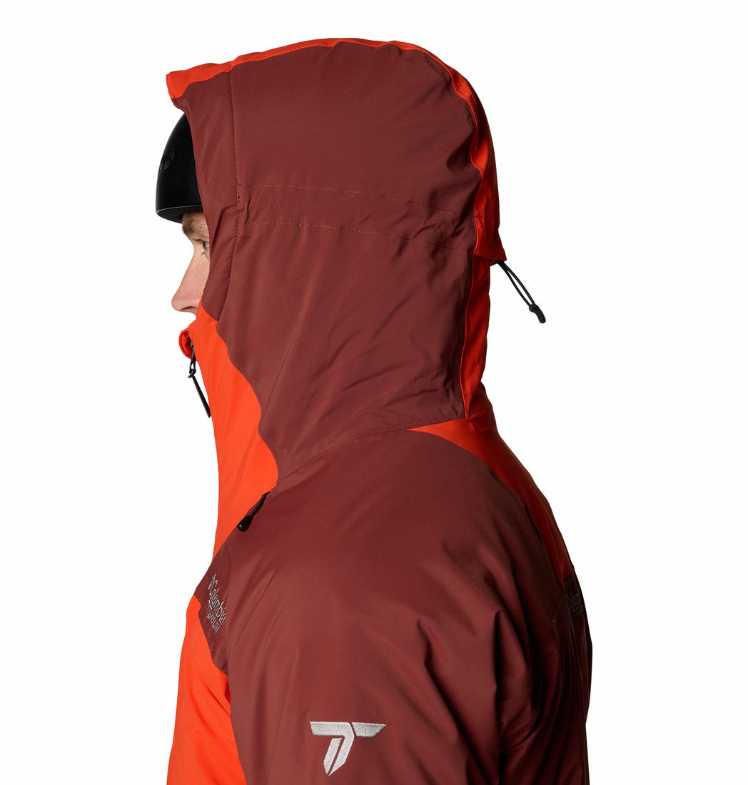 Columbia Mens Red Cirque Bowl Jacket