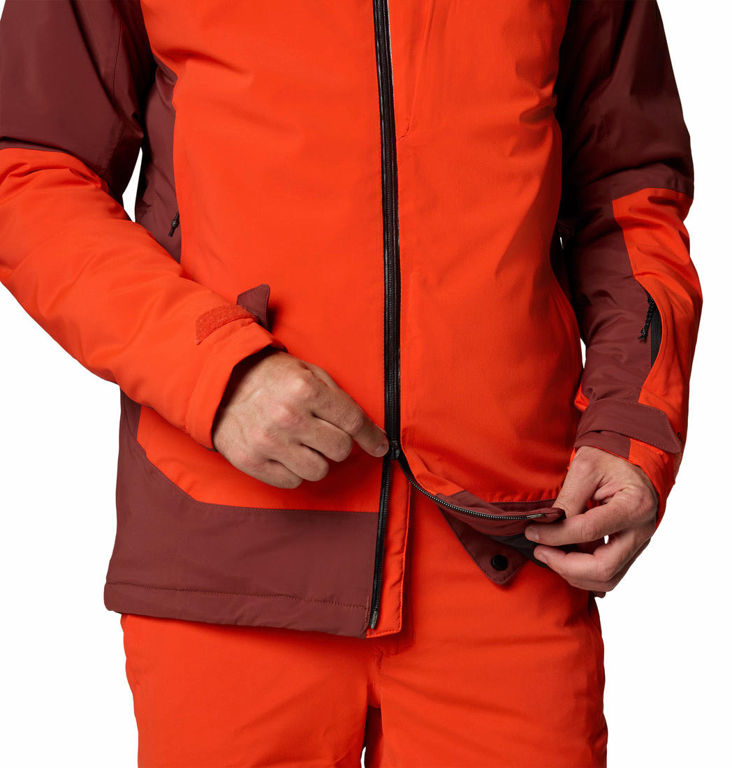 Columbia Mens Red Cirque Bowl Jacket
