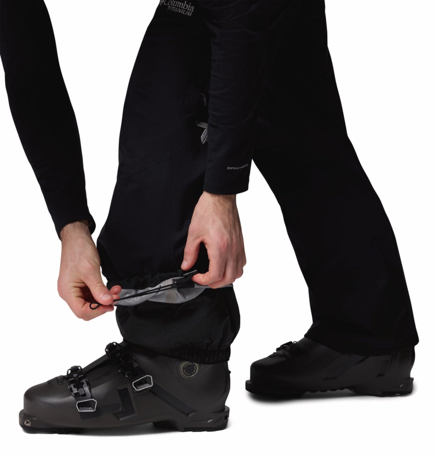 Columbia Men Black OmniTech Platinum Peak II 3L Snow Sports Pant