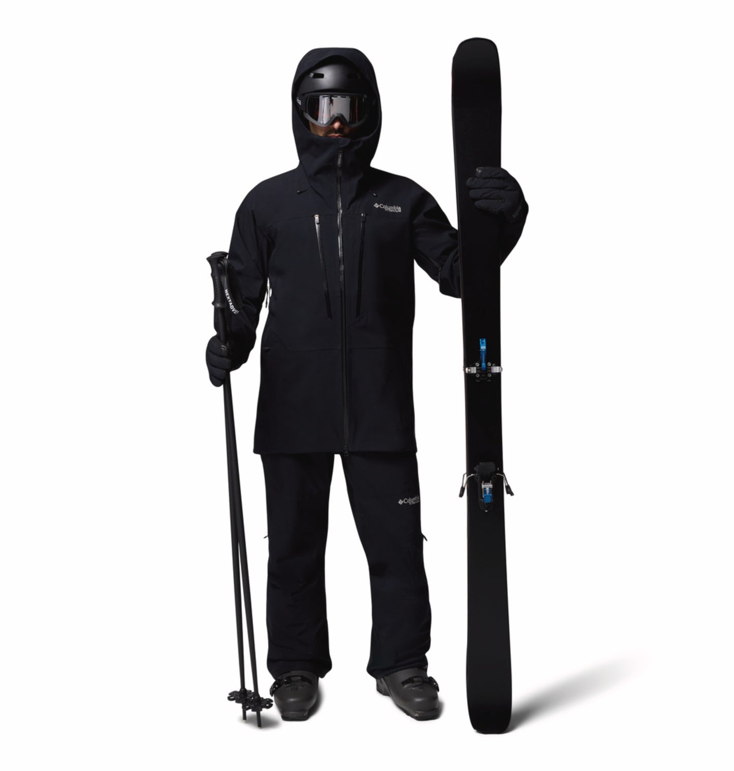 Columbia Men Black OmniTech Platinum Peak II 3L Snow Sports Pant