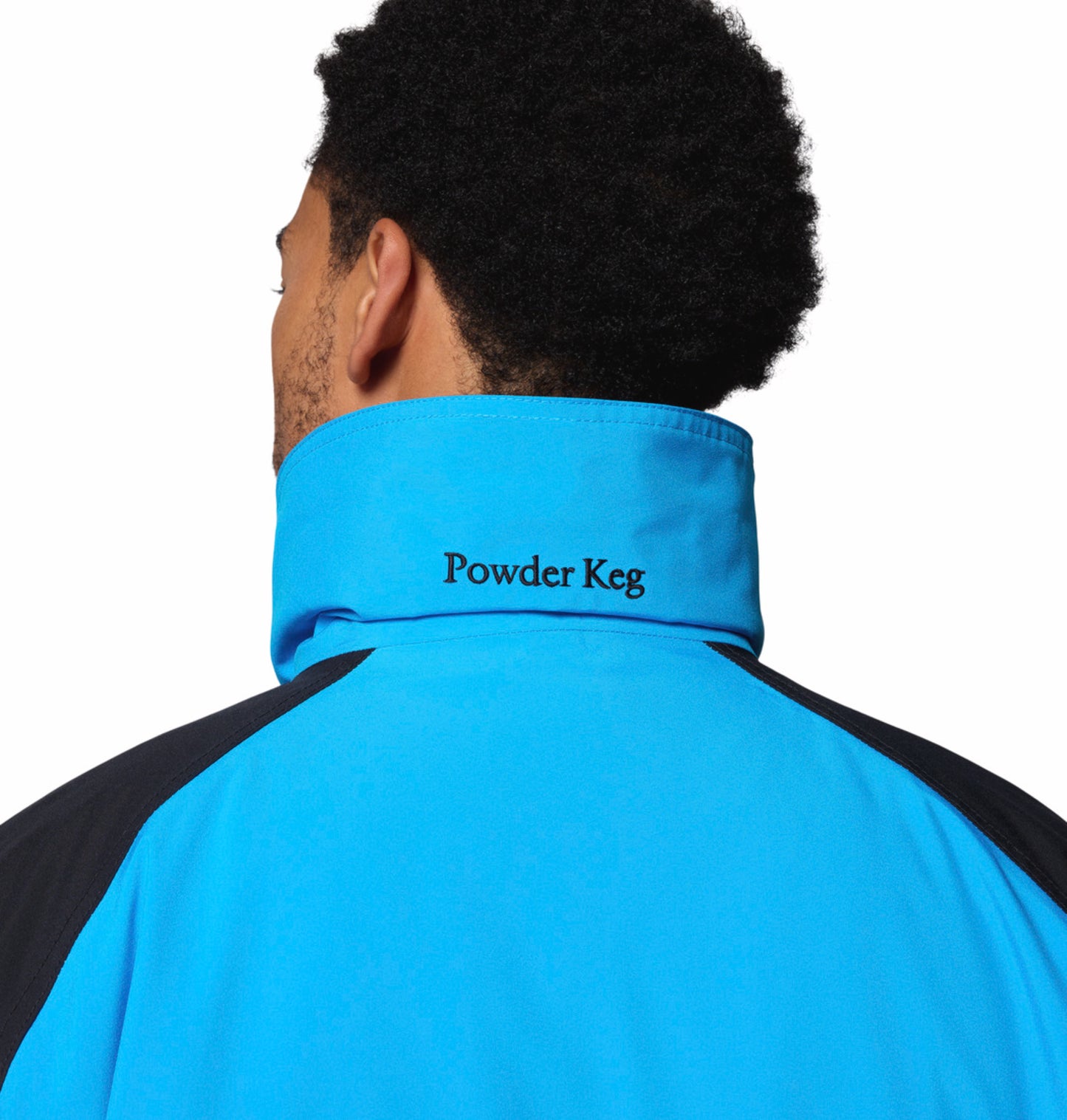 Columbia Men Blue Omni-Tech Powderkeg II Remastered Interchange Jacket (Waterproof)