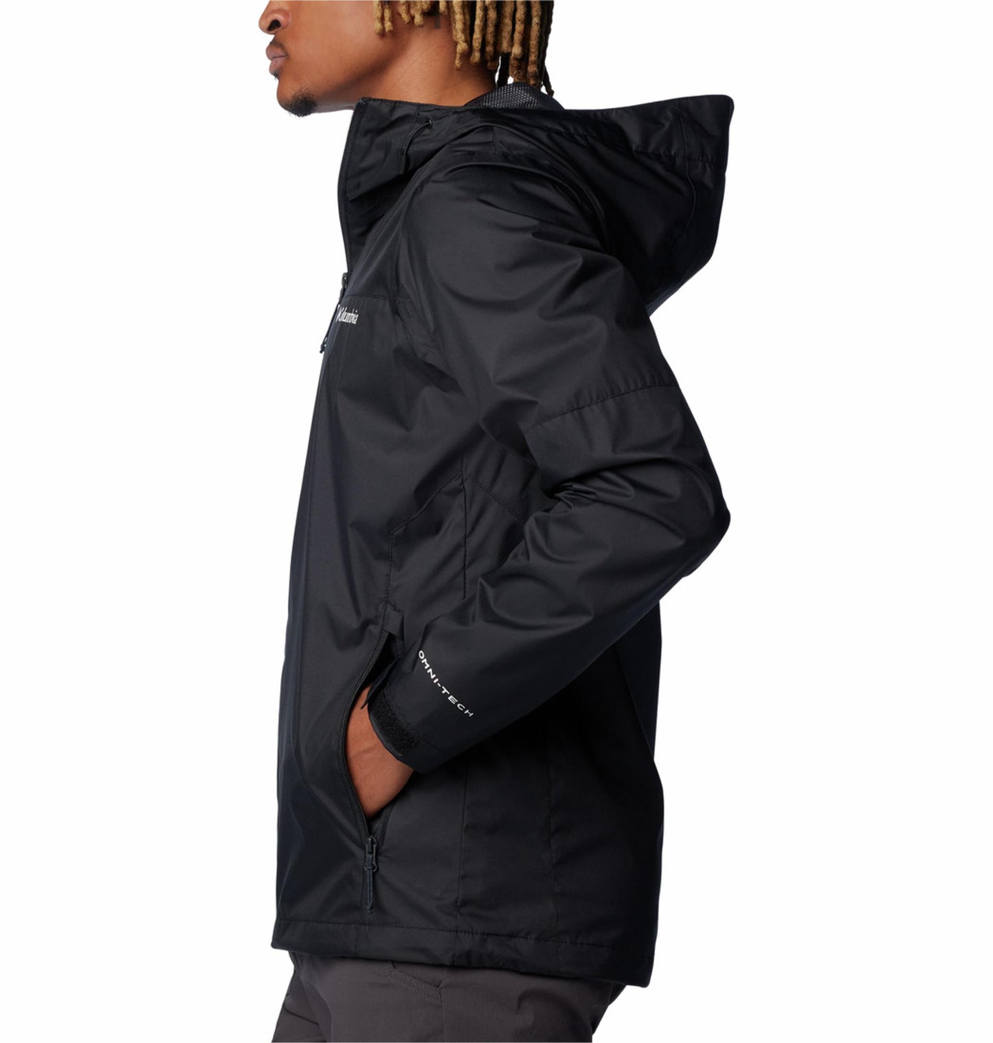Columbia Men Black Inner Limits III Jacket Waterproof