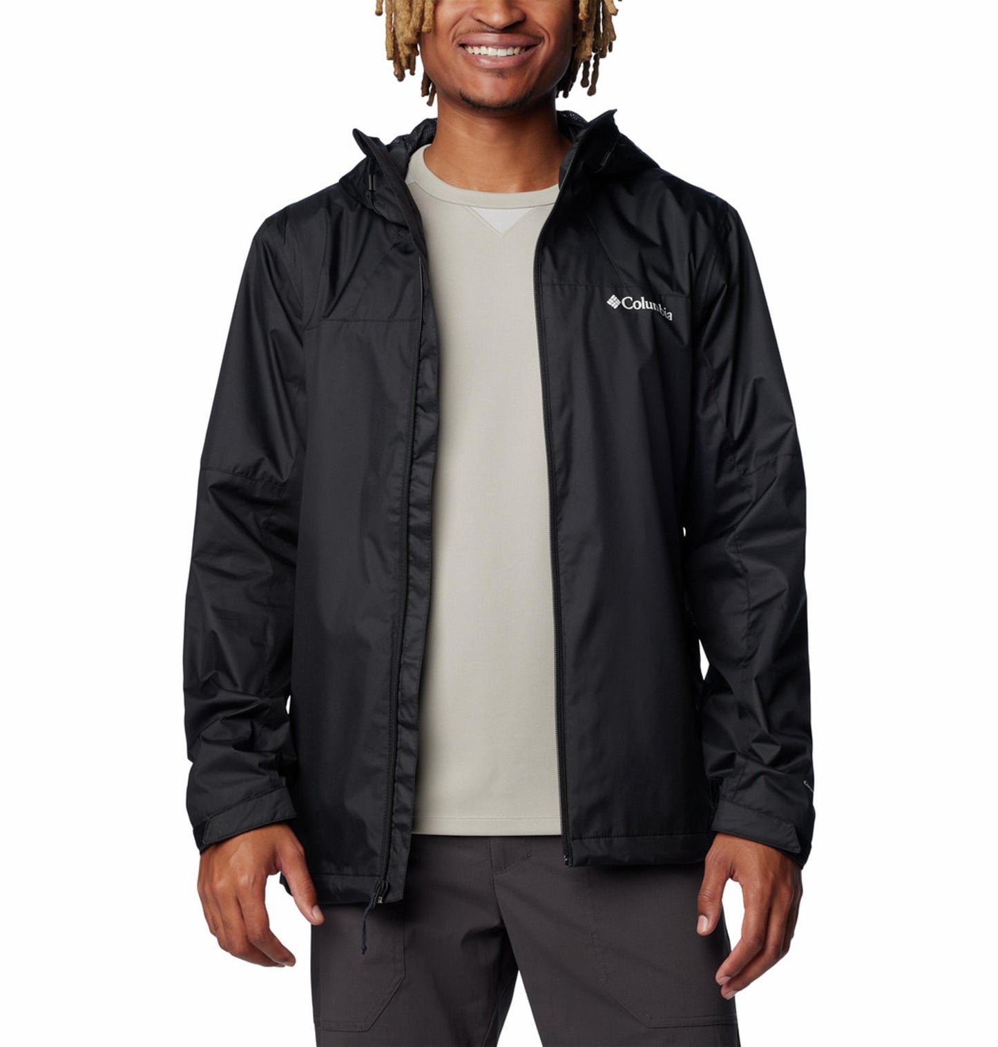 Columbia Men Black Inner Limits III Jacket Waterproof