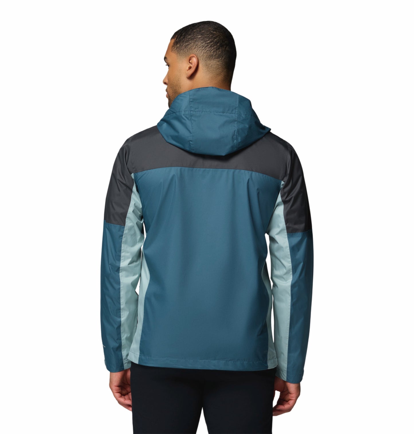 Columbia Men's Blue Omni-Tech Inner Limits III Lightweight Waterproof Rain Jacket