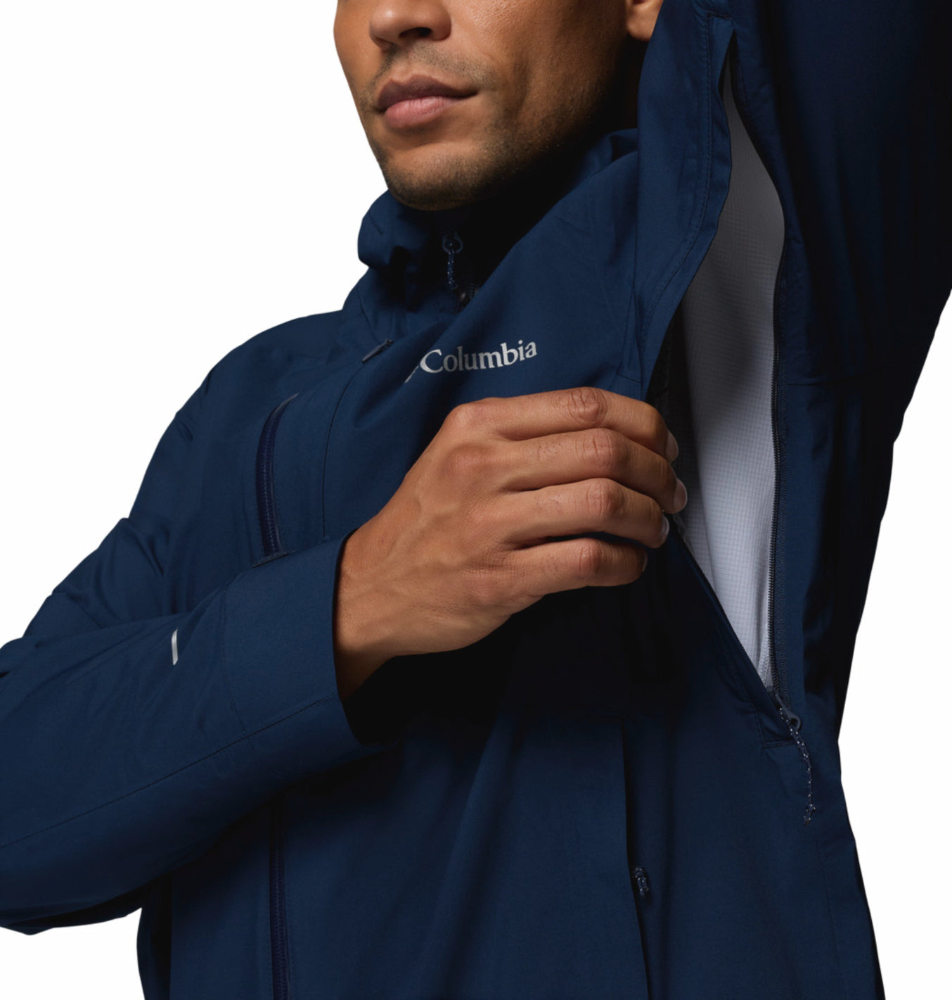 Columbia Omni-Tech Trailborne 2.5L Shell Rain Jacket for Men