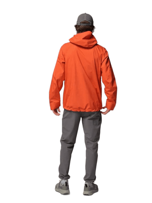 Columbia Men Orange Omni-Tech Trailborne 2.5L Shell Rain Jacket