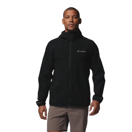 Columbia Men Black Omni-Shield Trailborne Windbreaker