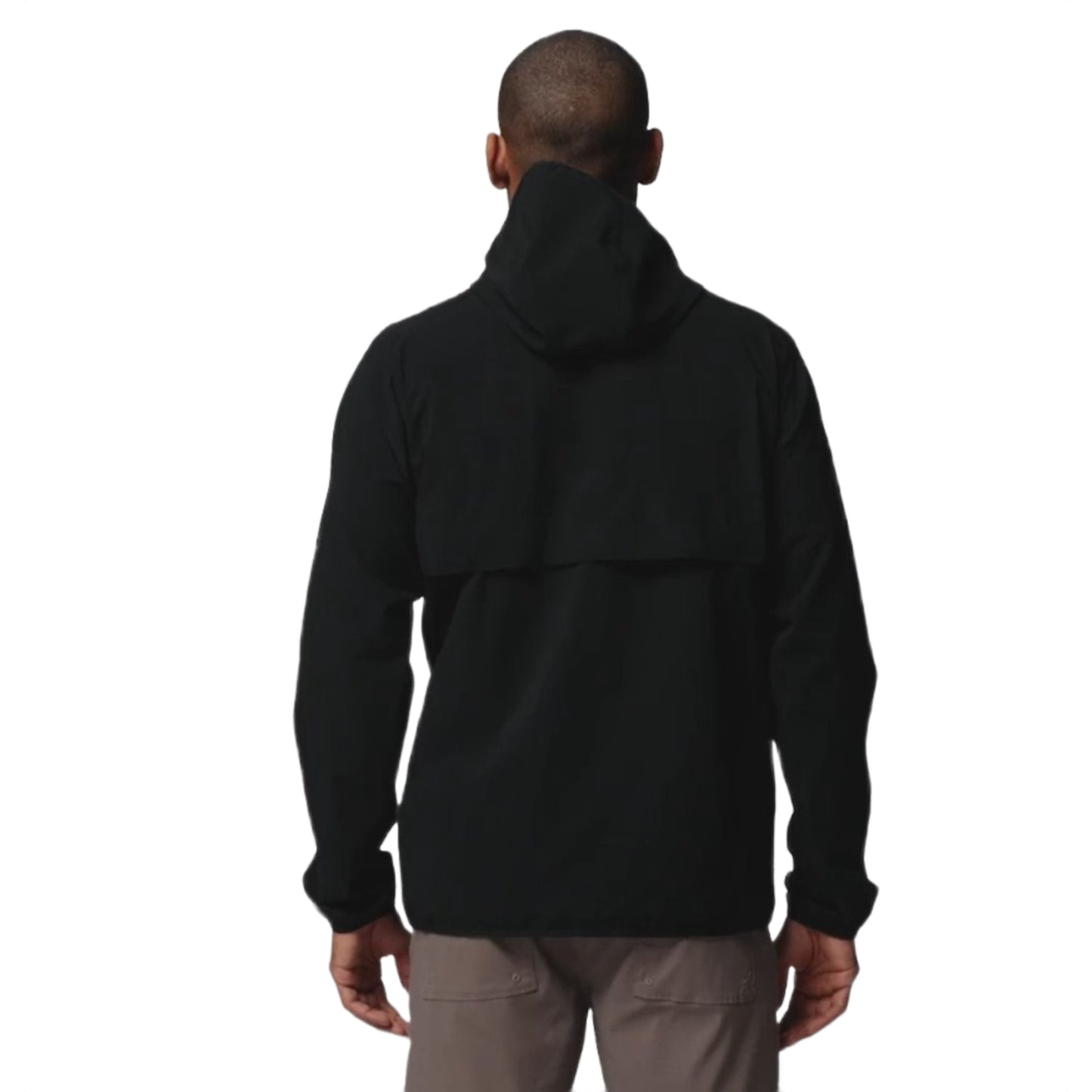 Columbia Men Black Omni-Shield Trailborne Windbreaker