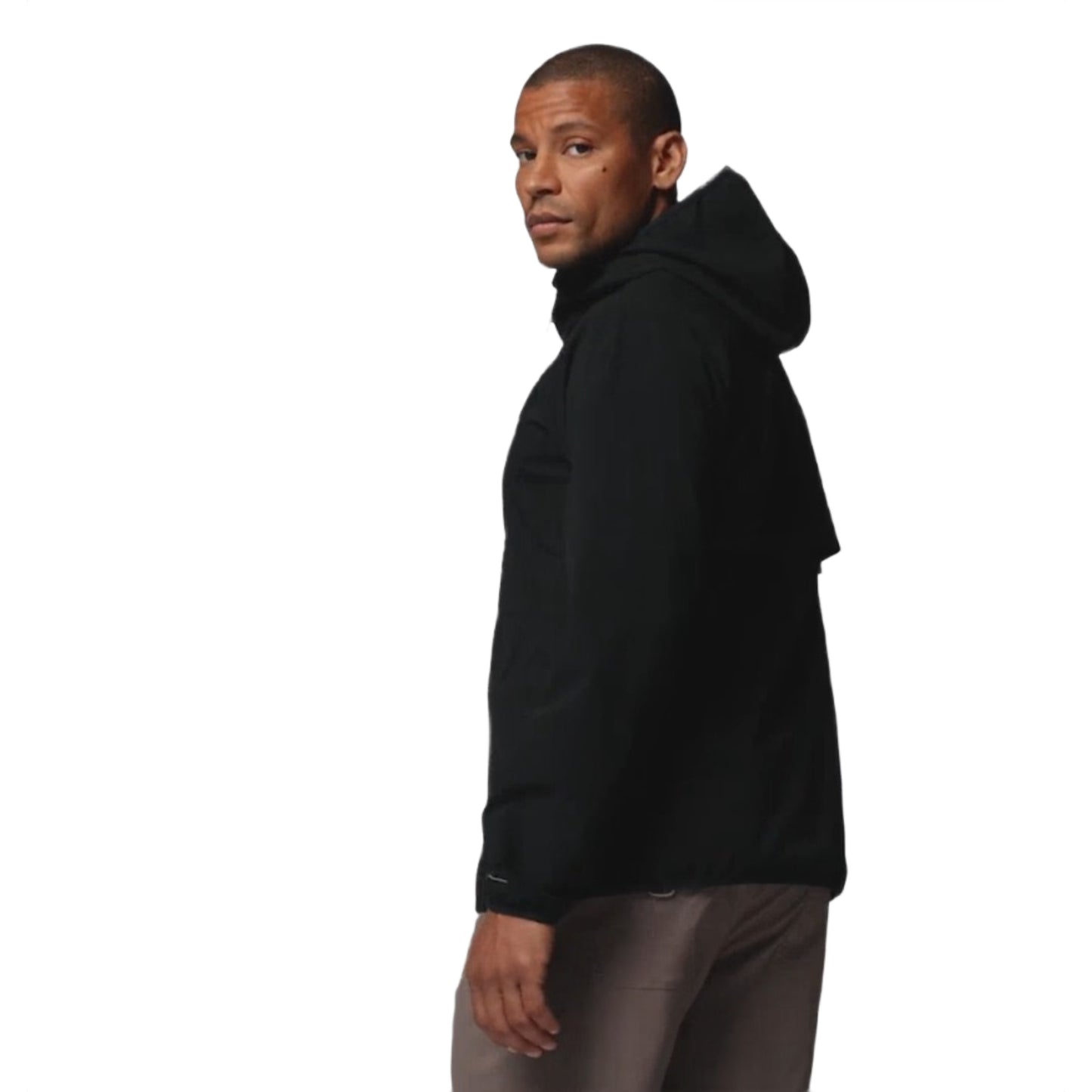 Columbia Men Black Omni-Shield Trailborne Windbreaker