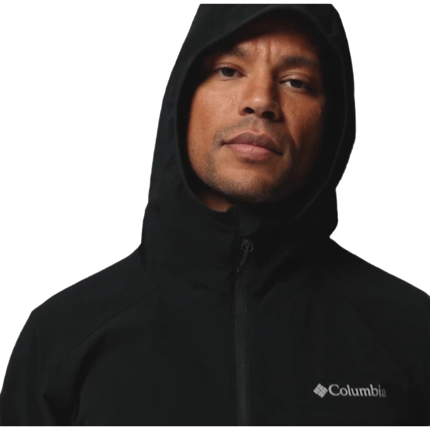 Columbia Men Black Omni-Shield Trailborne Windbreaker