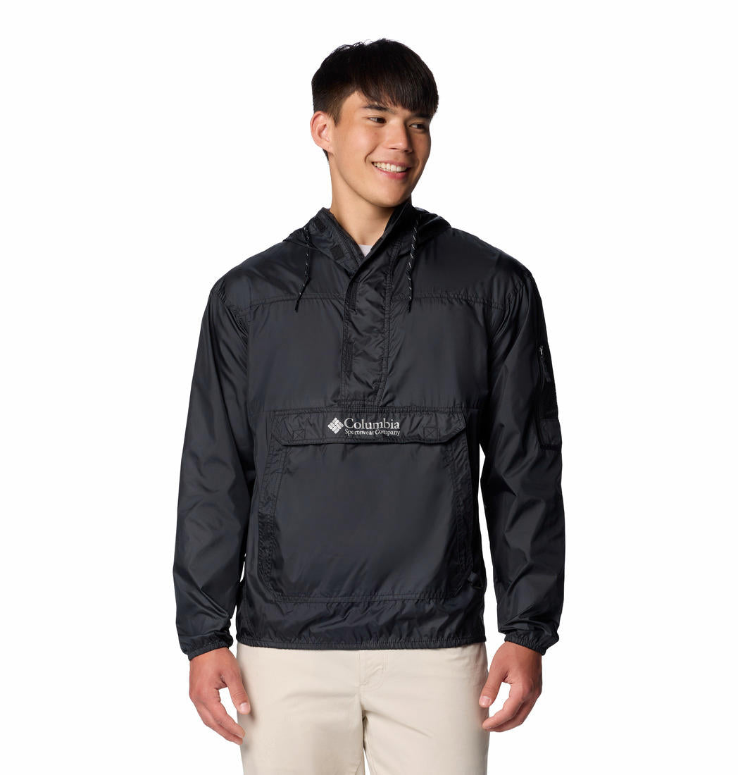 Columbia Mens Black Challenger II Windbreaker
