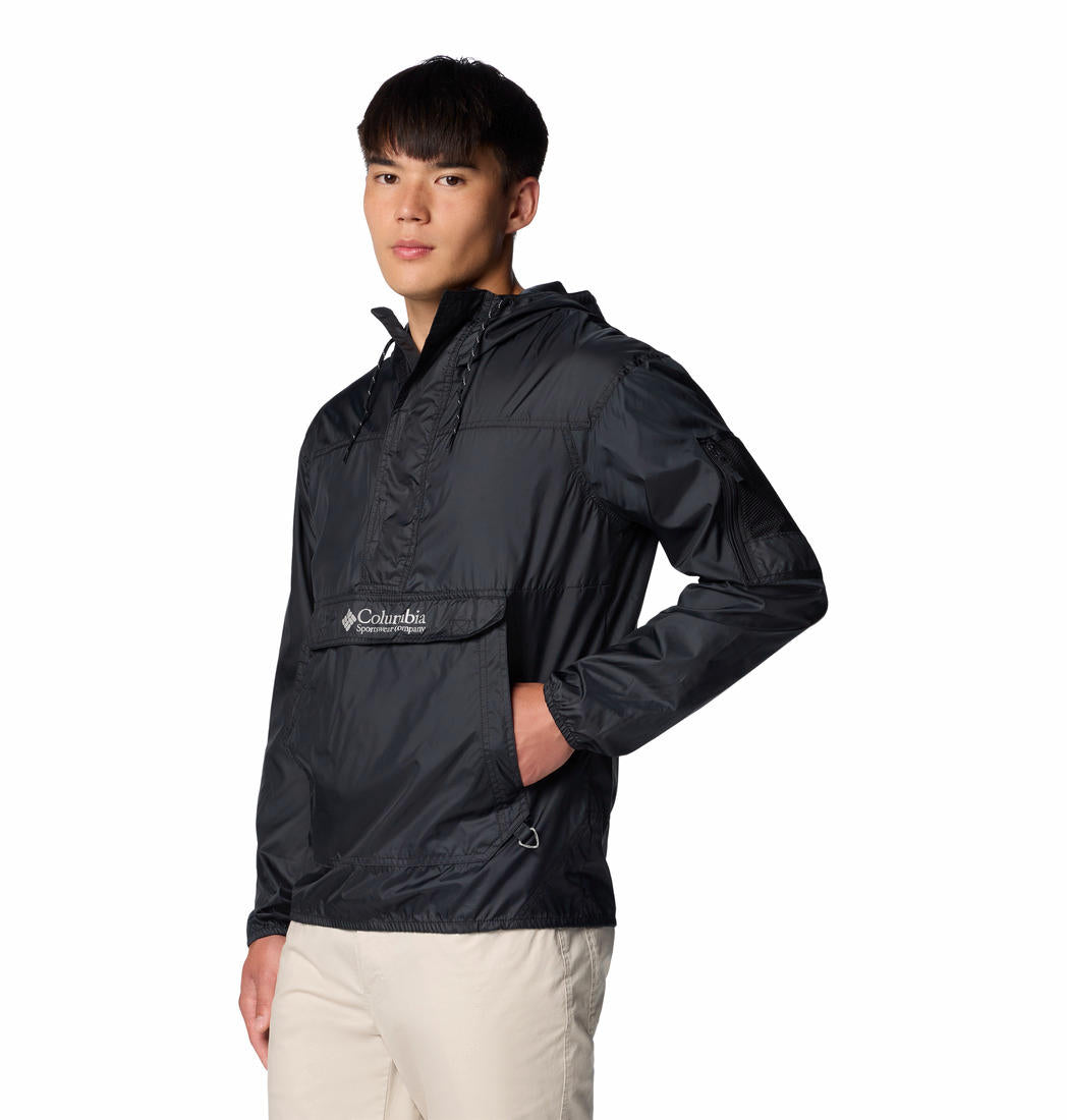 Columbia Mens Black Challenger II Windbreaker
