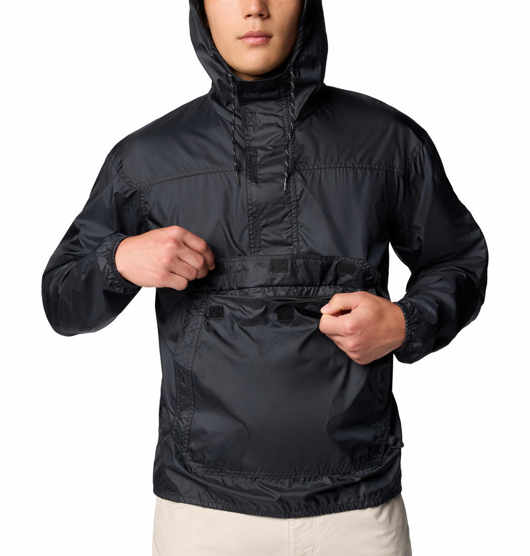 Columbia Mens Black Challenger II Windbreaker