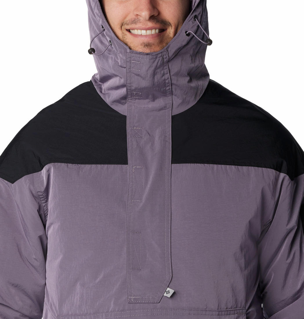 Columbia Men Grey Challenger Remastered Pullover Jacket